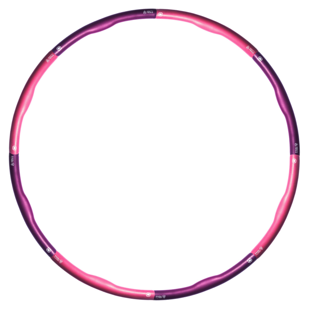 HULA HOOP REIFEN - ERWACHSENE - 8TEILIG - 1,2KG