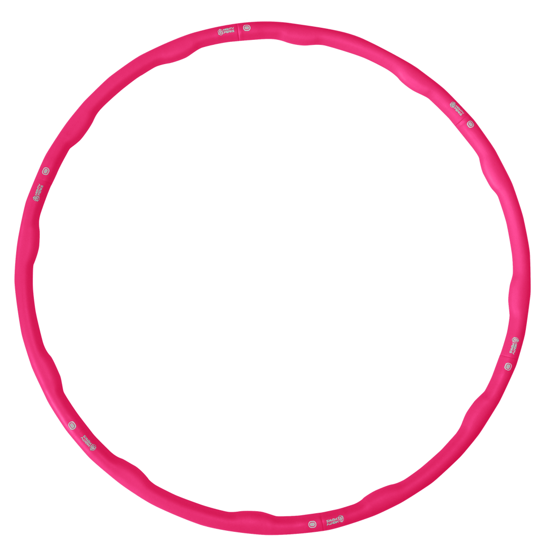 HULA HOOP REIFEN - ERWACHSENE - 6TEILIG - 1,5KG - MIGHTY PEAKS