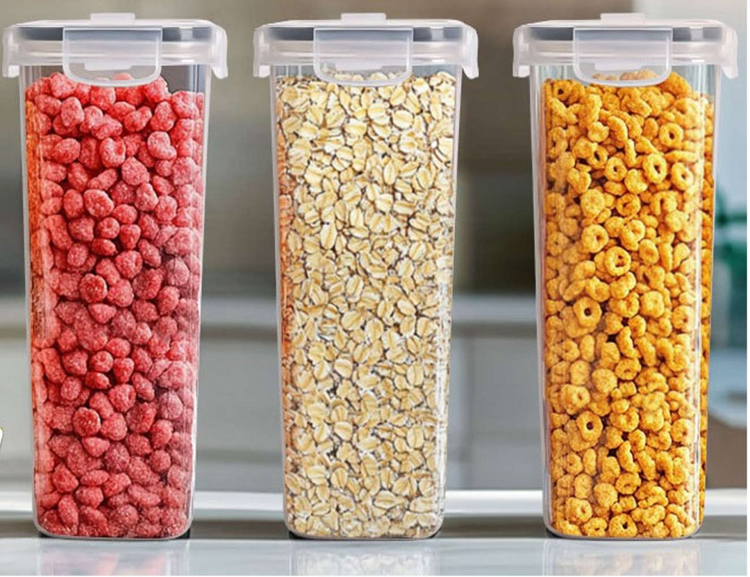 Müslibehälter mit Deckel Luftdicht 8 x 2,5l - MIGHTY PEAKS