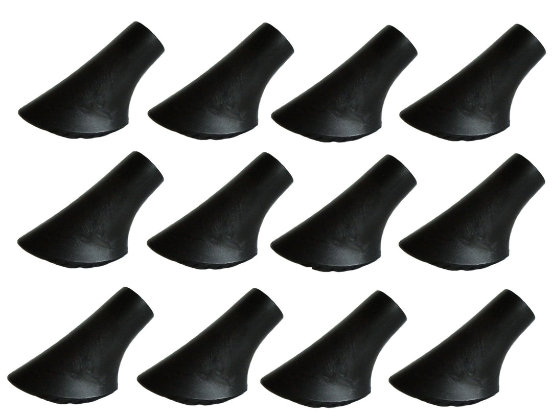 12 Stück Nordic Walking Stöcke Gummipuffer Asphalt X-4GT - MIGHTY PEAKS