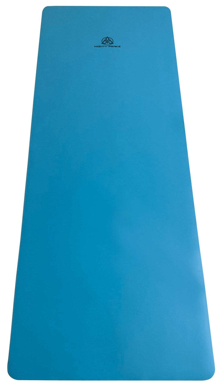 Rutschfeste Yoga Matte mit hochwertiger PU Oberfläche - MIGHTY PEAKS